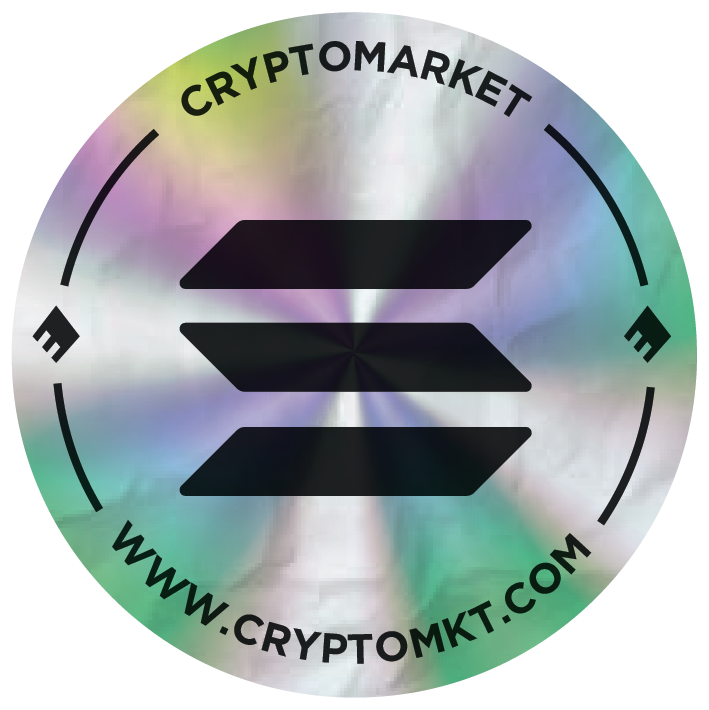 Sticker SOL Coin
